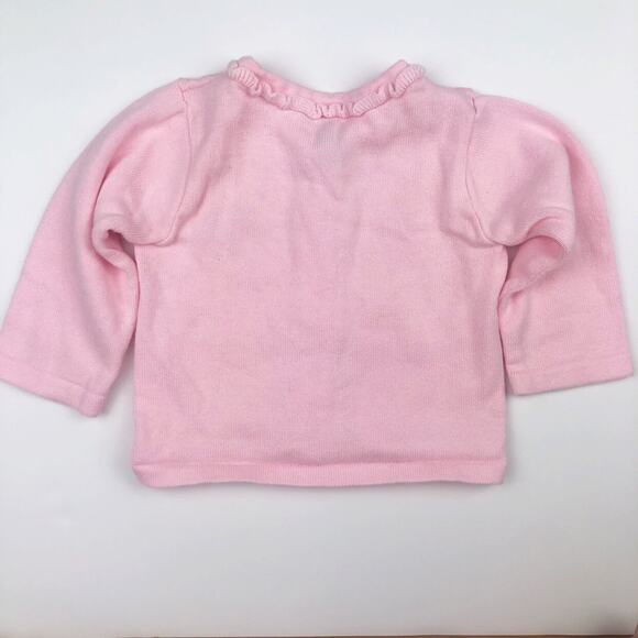 Carters Embroidered Dog Cardigan Sweater Size 3 Months - Picture 6 of 7